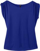 District Made Ladies Gathered Shoulder Tee Shirt
