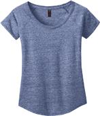 District Made Ladies Tri-Blend Scoop Tee Shirt