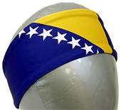 Svforza Bosnia Herzegovina Country Flag Headbands