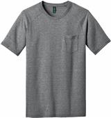 District Made Men's Tri-Blend Pocket Tee Shirt