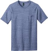 District Made Men's Tri-Blend Pocket Tee Shirt