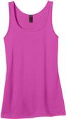 District Made Ladies Mini Rib Racerback Tank