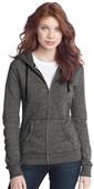 District Made Juniors Marled Full-Zip Hoodie