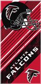 NFL Atlanta Falcons Diagonal Beach Towels