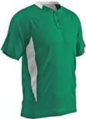 Clean-Up Two Button Placket Baseball Jersey Clean-Up Two Button Placket Baseball Jersey