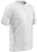 Clean-Up Two Button Placket Baseball Jersey Clean-Up Two Button Placket Baseball Jersey
