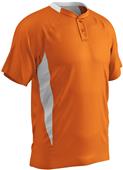 Clean-Up Two Button Placket Baseball Jersey Clean-Up Two Button Placket Baseball Jersey