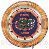 Holland University of Florida Neon 19" Clock