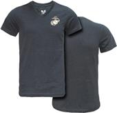 Rapid Dominance Marines Military V-Neck Tee Rapid Dominance Marines Military V-Neck Tee