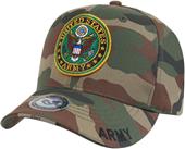 Rapid Dominance Army Logo Camo Military Cap Rapid Dominance Army Logo Camo Military Cap