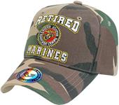 Rapid Dominance Retired Military Marines Camo Cap Rapid Dominance Retired Military Marines Camo Cap