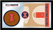 Holland University of Illinois Basketball Mirror Holland University of Illinois Basketball Mirror