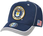 Rapid Dominance Piped Air Force Military Cap
