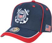 Rapid Dominance Piped Coast Guard Military Cap Rapid Dominance Piped Coast Guard Military Cap