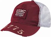 Vintage Patch Marines Military Mesh Cap Vintage Patch Marines Military Mesh Cap