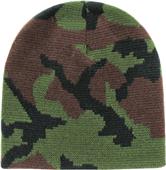 Rapid Dominance Camo Beanies Watch Caps Short