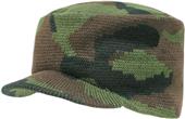 Rapid Dominance Camo Flat Top Jeep Knit Cap