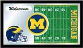 Holland University of Michigan Football Mirror Holland University of Michigan Football Mirror