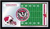 Holland University of Wisconsin Football Mirror Holland University of Wisconsin Football Mirror