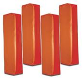 Champro Sports Football Pylons w/Weighted Bottoms Champro Sports Football Pylons w/Weighted Bottoms
