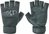 Military Half Finger Hard Knuckle Gloves