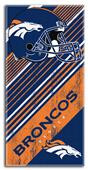 NFL Denver Broncos Diagonal Beach Towels