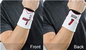 Fan Band NBA Miami Heat Chris Bosh Wristband