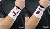 Fan Band NBA Miami Heat LeBron James Wristband