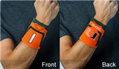 Fan Band NCAA Univ Miami Football Wristband