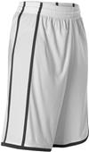 Alleson 535PW Women's Plaited Basketball Shorts Alleson 535PW Women's Plaited Basketball Shorts