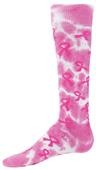 Red Lion Cancer Awareness Tie Dye Pink Ribbon Sock Red Lion Cancer Awareness Tie Dye Pink Ribbon Sock