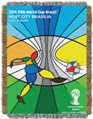 FIFA World Cup Brazil Home Tapestry Throw