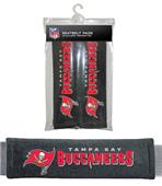 BSI NFL Tampa Bay Buccaneers 2 Pack Seat Belt Pads BSI NFL Tampa Bay Buccaneers 2 Pack Seat Belt Pads