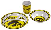 NCAA Iowa Hawkeyes Kid's 3 Pc. Dish Set NCAA Iowa Hawkeyes Kid's 3 Pc. Dish Set