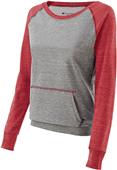 Holloway Juniors Vintage Heather Candid Crew Shirt Holloway Juniors Vintage Heather Candid Crew Shirt