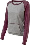 Holloway Juniors Vintage Heather Candid Crew Shirt Holloway Juniors Vintage Heather Candid Crew Shirt