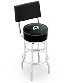 NHL Dallas Stars Double-Ring Back Bar Stool NHL Dallas Stars Double-Ring Back Bar Stool