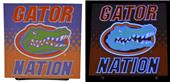 Illumasport Florida Gators Light Up Car Sticker