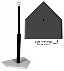 BLACK HOME PLATE REPLACEMENT