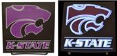 Illumasport NCAA Kansas State Light Up Car Sticker
