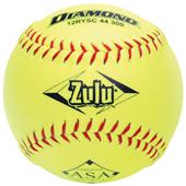 Diamond Zulu Red Stitch 12" ASA Synthetic Softball Diamond Zulu Red Stitch 12" ASA Synthetic Softball