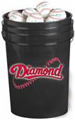 Diamond 6 Gallon Bucket Includes Baseballs Diamond 6 Gallon Bucket Includes Baseballs