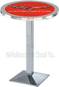 Holland Corvette C6 Square Base Pub Table (Rd Top) Holland Corvette C6 Square Base Pub Table (Rd Top)