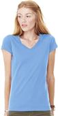 Bella+Canvas Womens Jersey Short Sleeve V-Neck Tee Bella+Canvas Womens Jersey Short Sleeve V-Neck Tee
