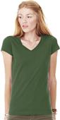 Bella+Canvas Womens Jersey Short Sleeve V-Neck Tee Bella+Canvas Womens Jersey Short Sleeve V-Neck Tee