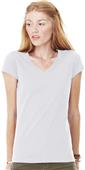 Bella+Canvas Womens Jersey Short Sleeve V-Neck Tee Bella+Canvas Womens Jersey Short Sleeve V-Neck Tee