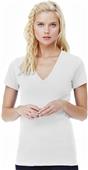 Bella+Canvas Womens Short Sleeve Deep V-Neck Tee Bella+Canvas Womens Short Sleeve Deep V-Neck Tee