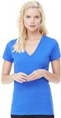 Bella+Canvas Womens Short Sleeve Deep V-Neck Tee Bella+Canvas Womens Short Sleeve Deep V-Neck Tee