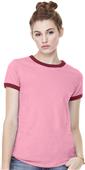 Bella+Canvas Womens Jersey Short Sleeve Ringer Tee Bella+Canvas Womens Jersey Short Sleeve Ringer Tee