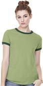 Bella+Canvas Womens Jersey Short Sleeve Ringer Tee Bella+Canvas Womens Jersey Short Sleeve Ringer Tee
